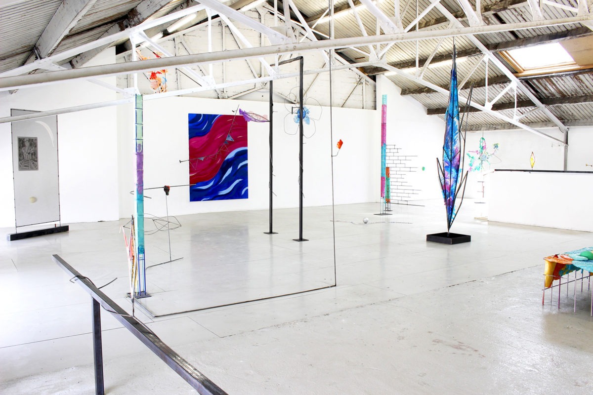 NEW WORLD _ Solo Show, Les Ateliers Vortex, Dijon 2017