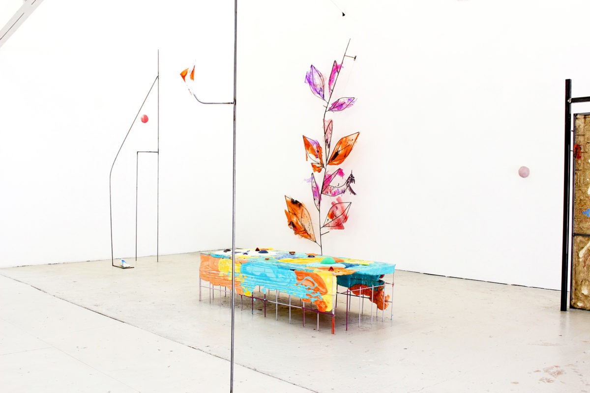 NEW WORLD _ Solo Show, Les Ateliers Vortex, Dijon 2017