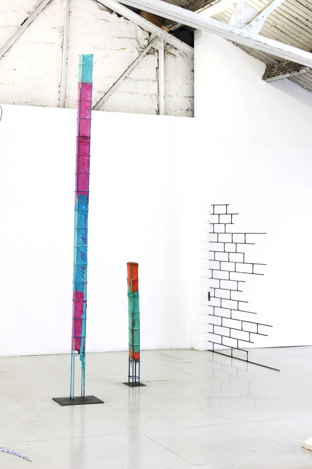 NEW WORLD _ Solo Show, Les Ateliers Vortex, Dijon 2017