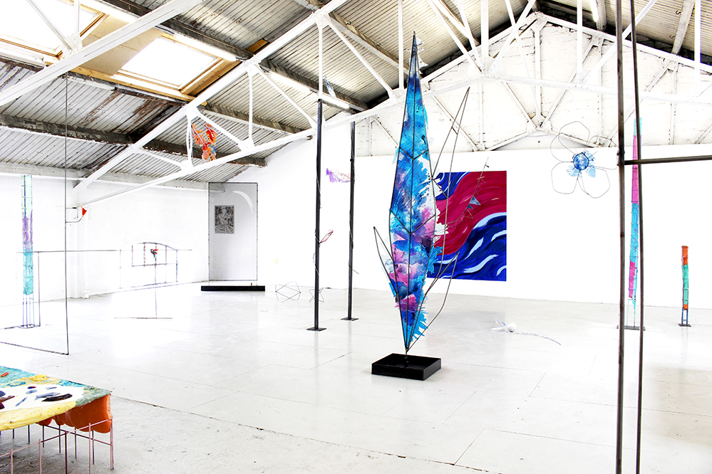 NEW WORLD _ Solo Show, Les Ateliers Vortex, Dijon 2017